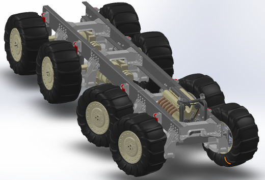 B导Dan运载车模型简易3D数模图纸 Solidworks设计缩略图